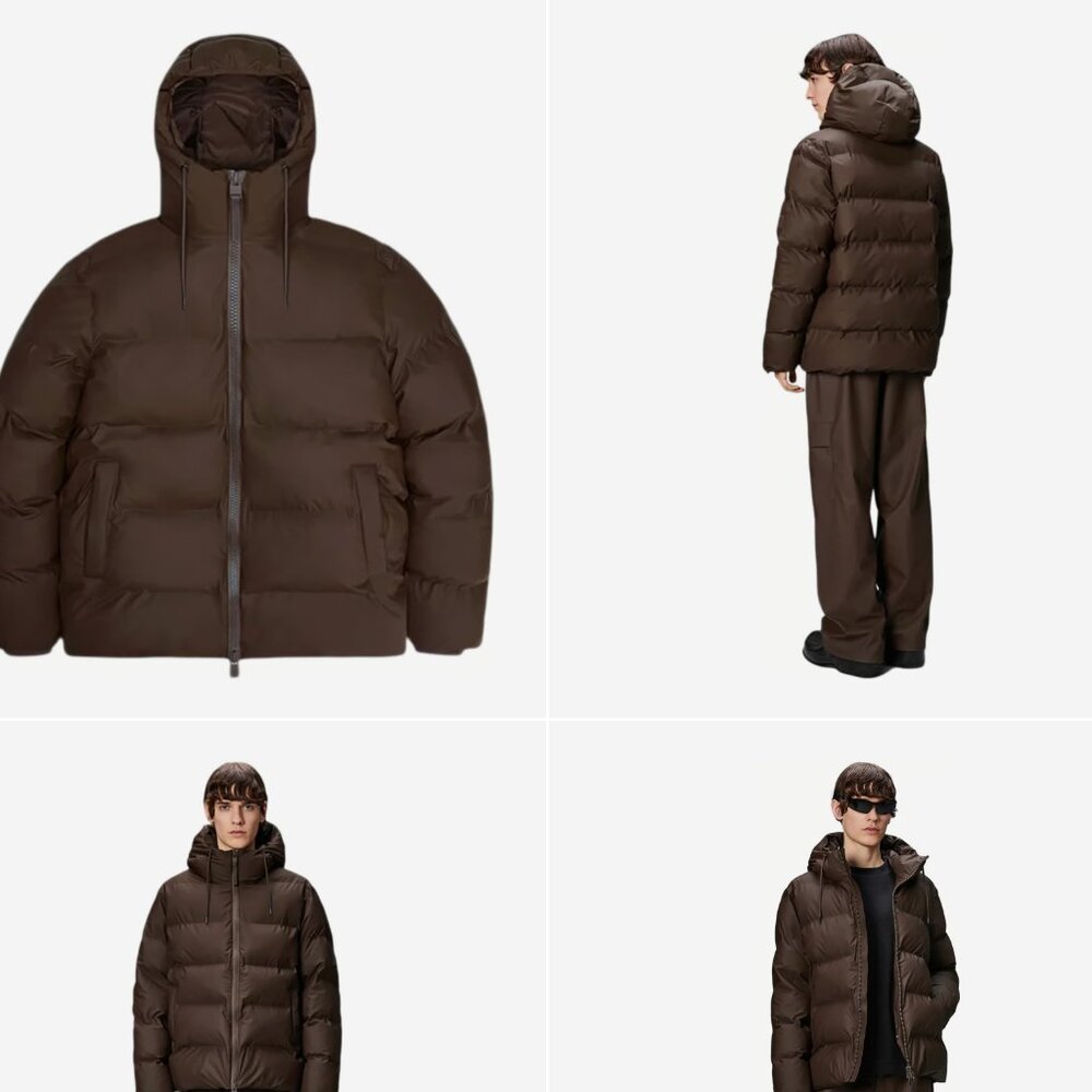 RAINS Alta Puffer Jacket - Small (Unisex)